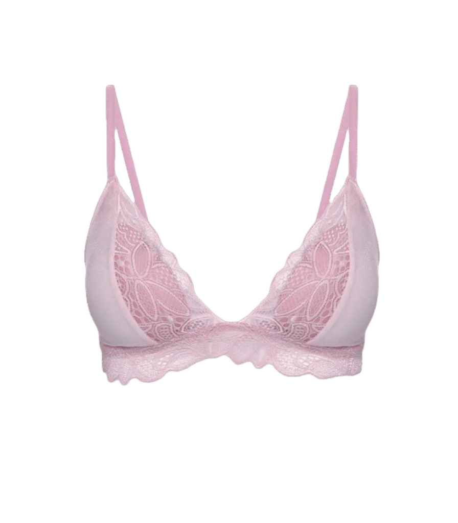 Pinl Lace Bra