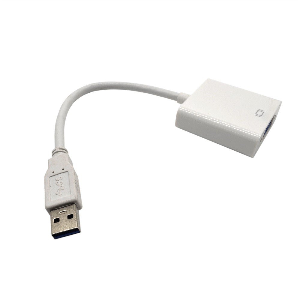 CABLE CONV USB A VGA B408