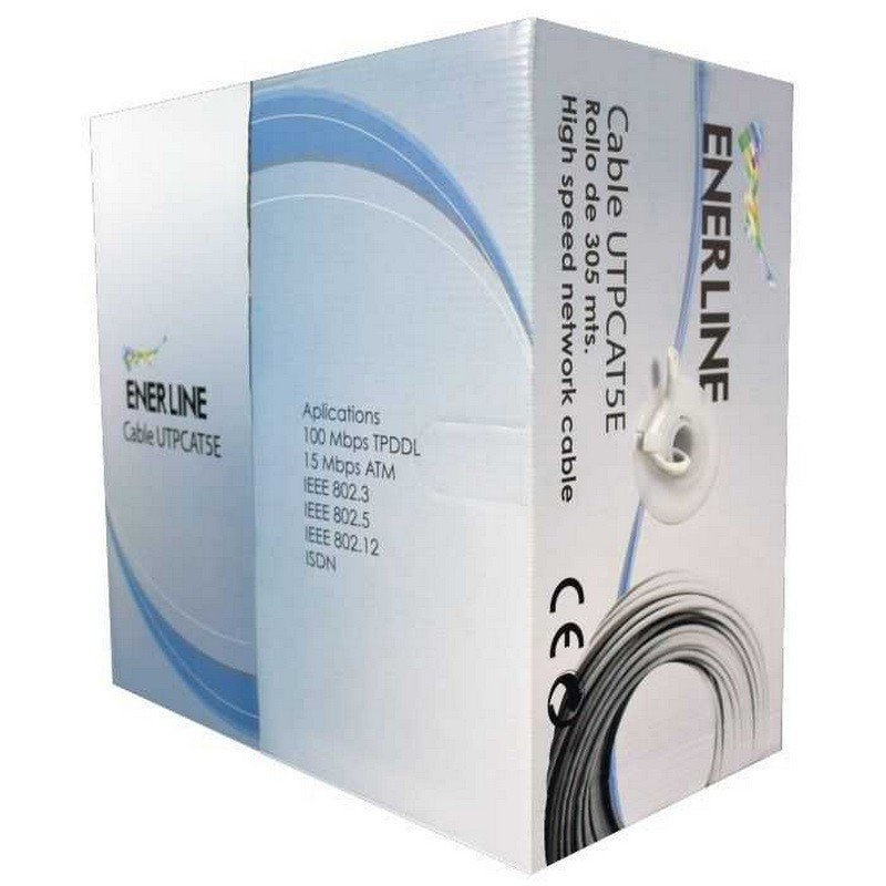 CABLE UTP CAT5 305 INTERIOR ENERLINE
