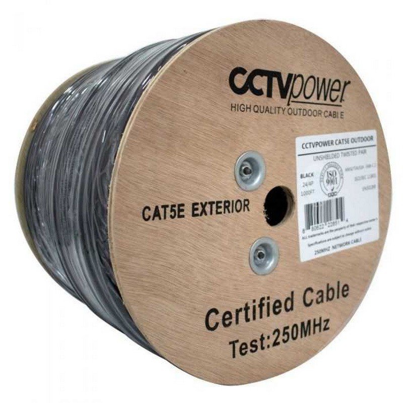 CABLE UTP CAT5E EXTERIOR 305 M