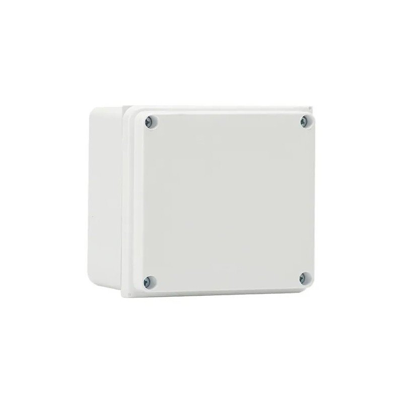 CAJA PLASTICA CUADRADA 10X10X8 CM