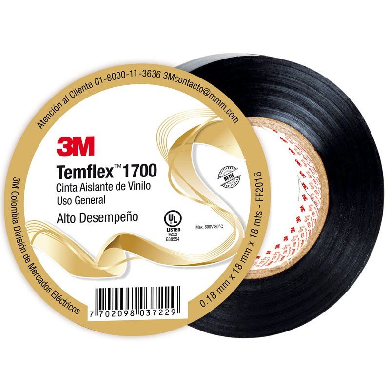 CINTA TEMFLEX 18MM X 18 MTS