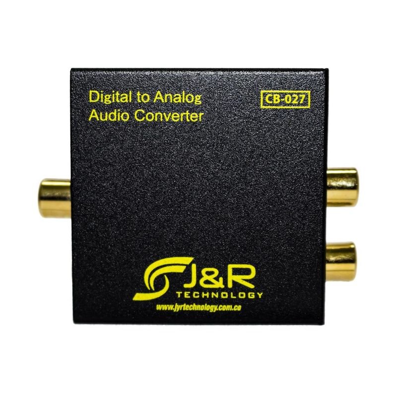 CONVERTIDOR AUDIO OPTICAL A RCA CB-027