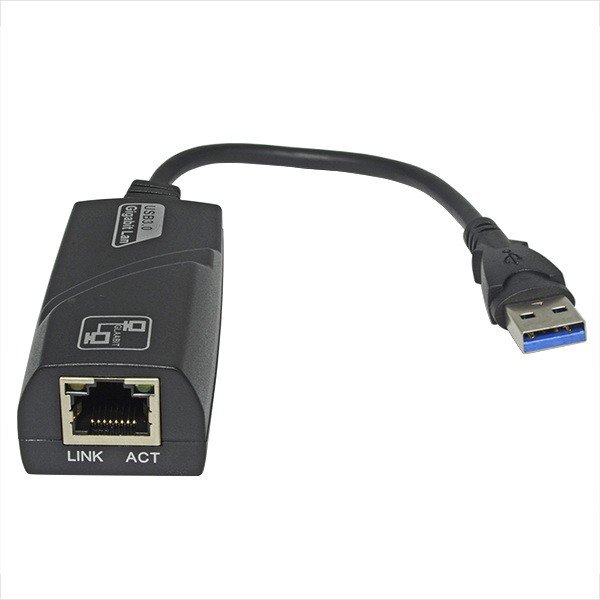 CONVERTIDOR USB 3.0 A RJ45 LAN GIGABIT B556