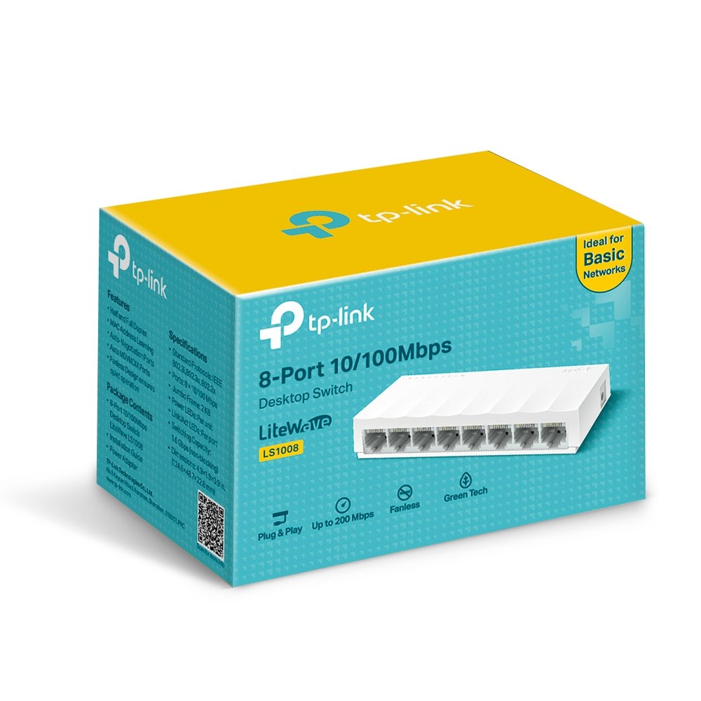 Switch 8 puertos tp-link LS1008