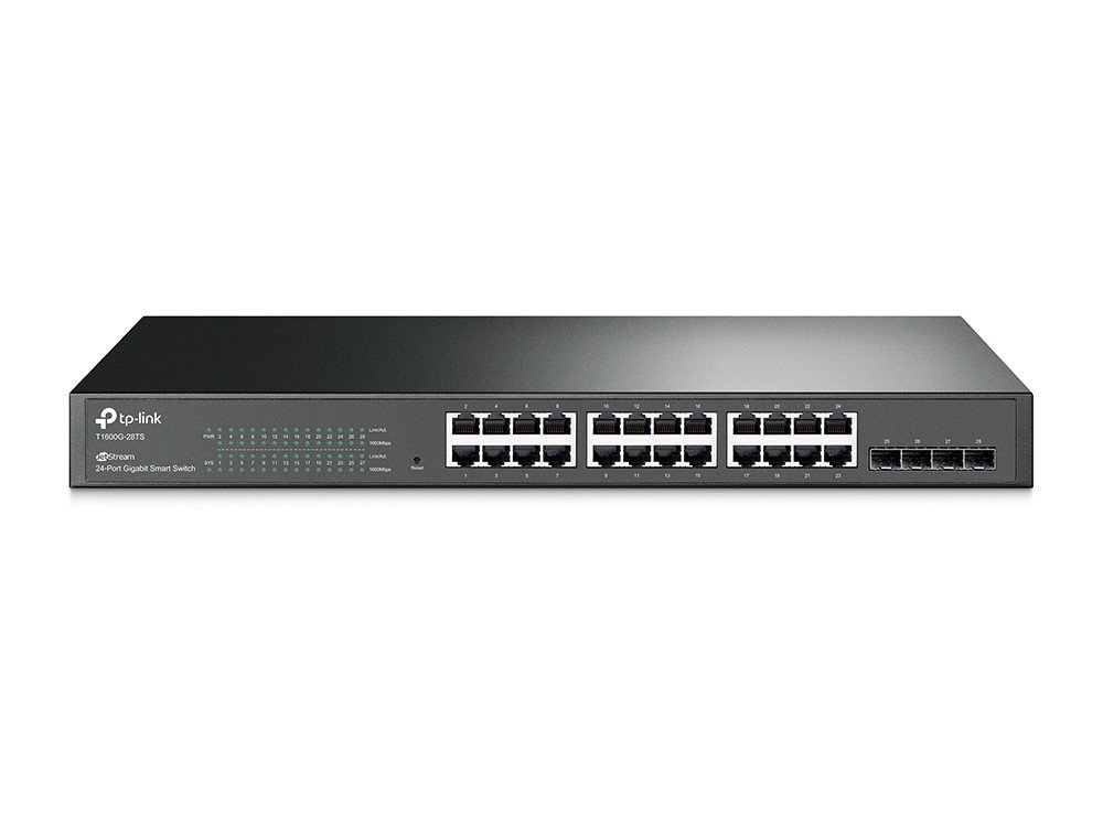 Switch Gigabit T1600G-28TS de 24 Puertos
