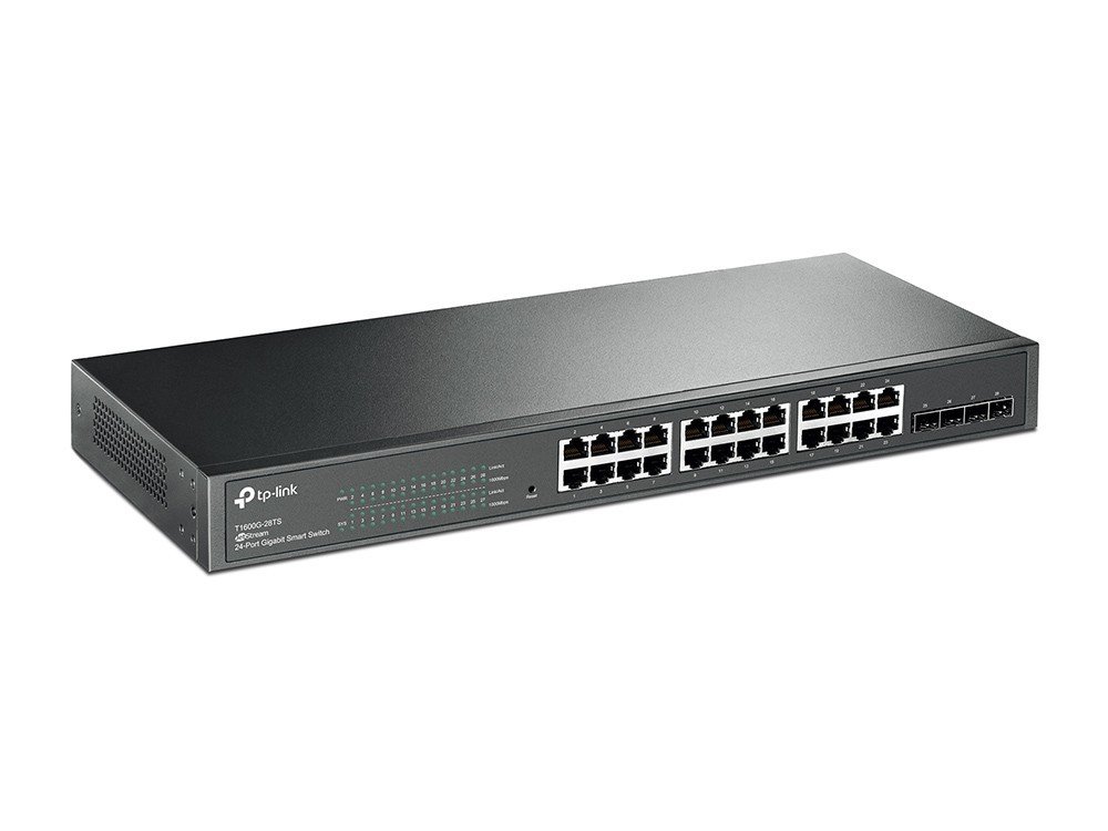 Switch Gigabit T1600G-28TS de 24 Puertos