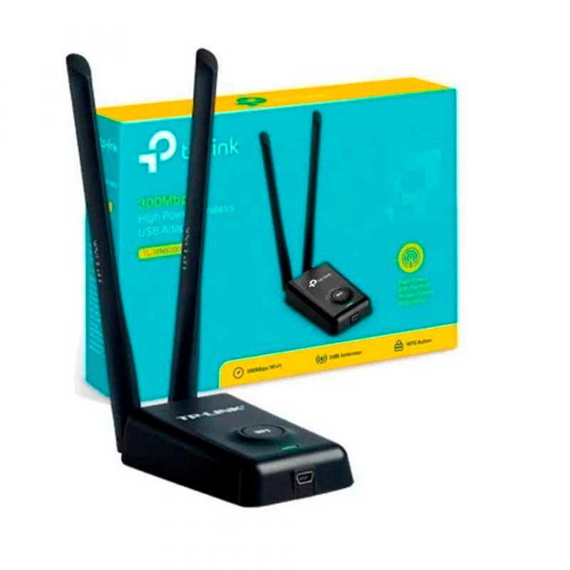 USB DOBLE ANTENA ROMPEMUROS TL-WN8200ND