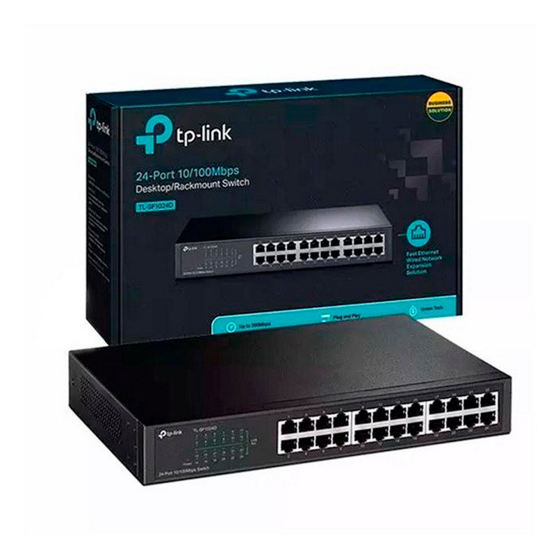 SWITCH 24 PUERTOS TL-SF1024D