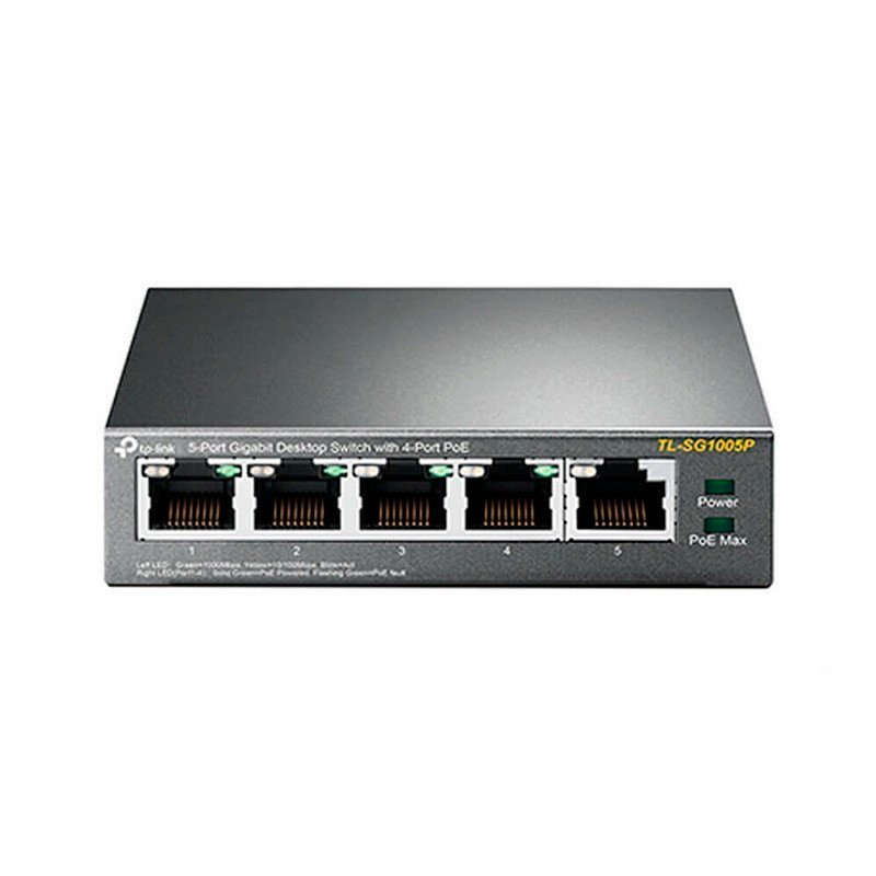 SWITCH 5 PUERTOS-GIGABIT POE TL-SG1005P